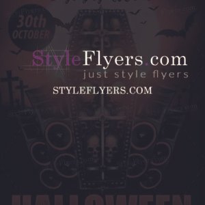 Halloween PSD Flyer Template
