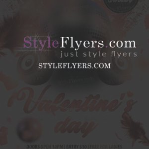 Valentines Day PSD Flyer Template