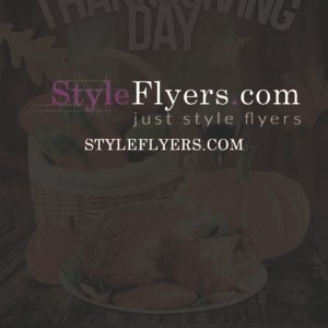 Thanksgiving Day PSD Flyer Template