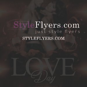 Love day psd flyer