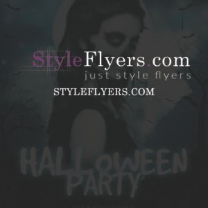 Halloween Party PSD Flyer Template1