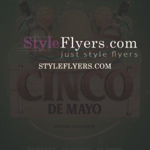 Cinco De Mayo PSD Flyer Template2
