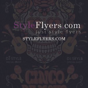 Cinco De Mayo PSD Flyer Template3